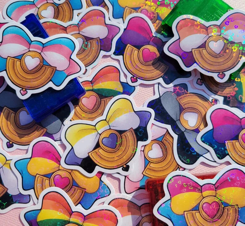gay ribbons