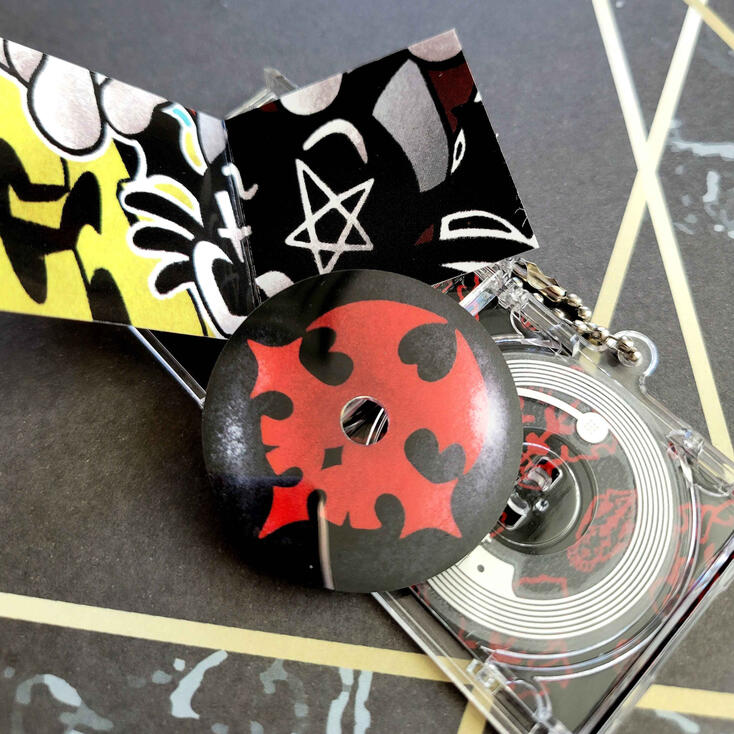 TWEWY CD Keychain