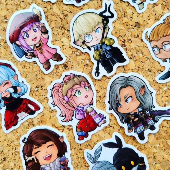 Lalafell Stickers