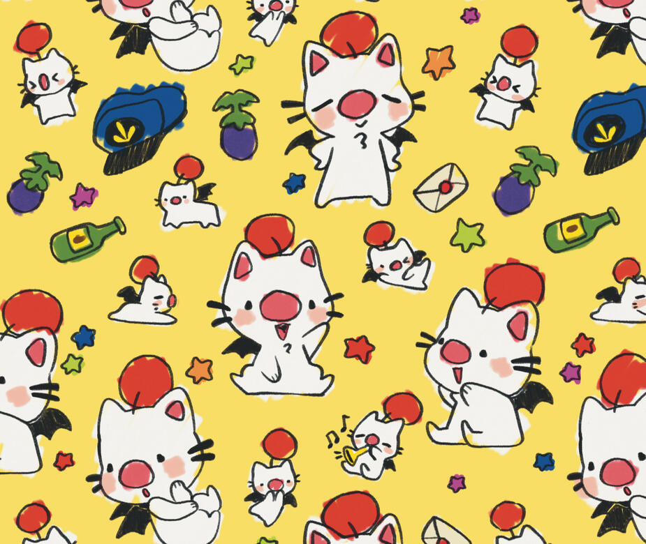 Moogle Pattern Moogle Pattern